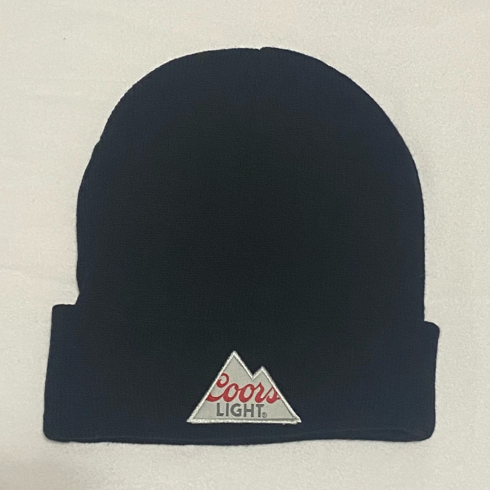 🔴2/$10 SALE🔴 Coors Light NBA Raptors Black Beanie